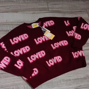 KERRI ROSENTHAL..CASHMERE..SYDNEY LOVED SWEATER..LARGE